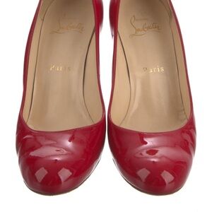 Christian Louboutin Glossy Red Heels
